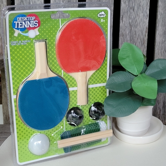 Other - NEW Desktop Tennis Set - Red and Blue
